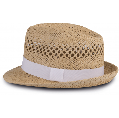 natural Sombrero de paja estilo Panamá