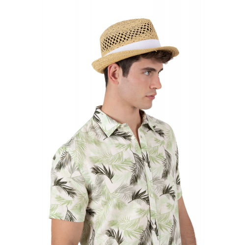 Sombrero de paja estilo Panamá