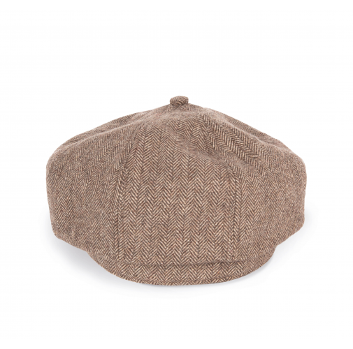 herringbone sand Gorra newsboy