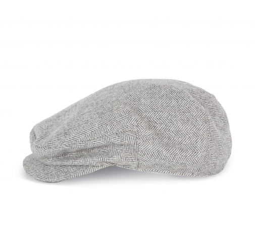 herringbone light grey Boina duckbill