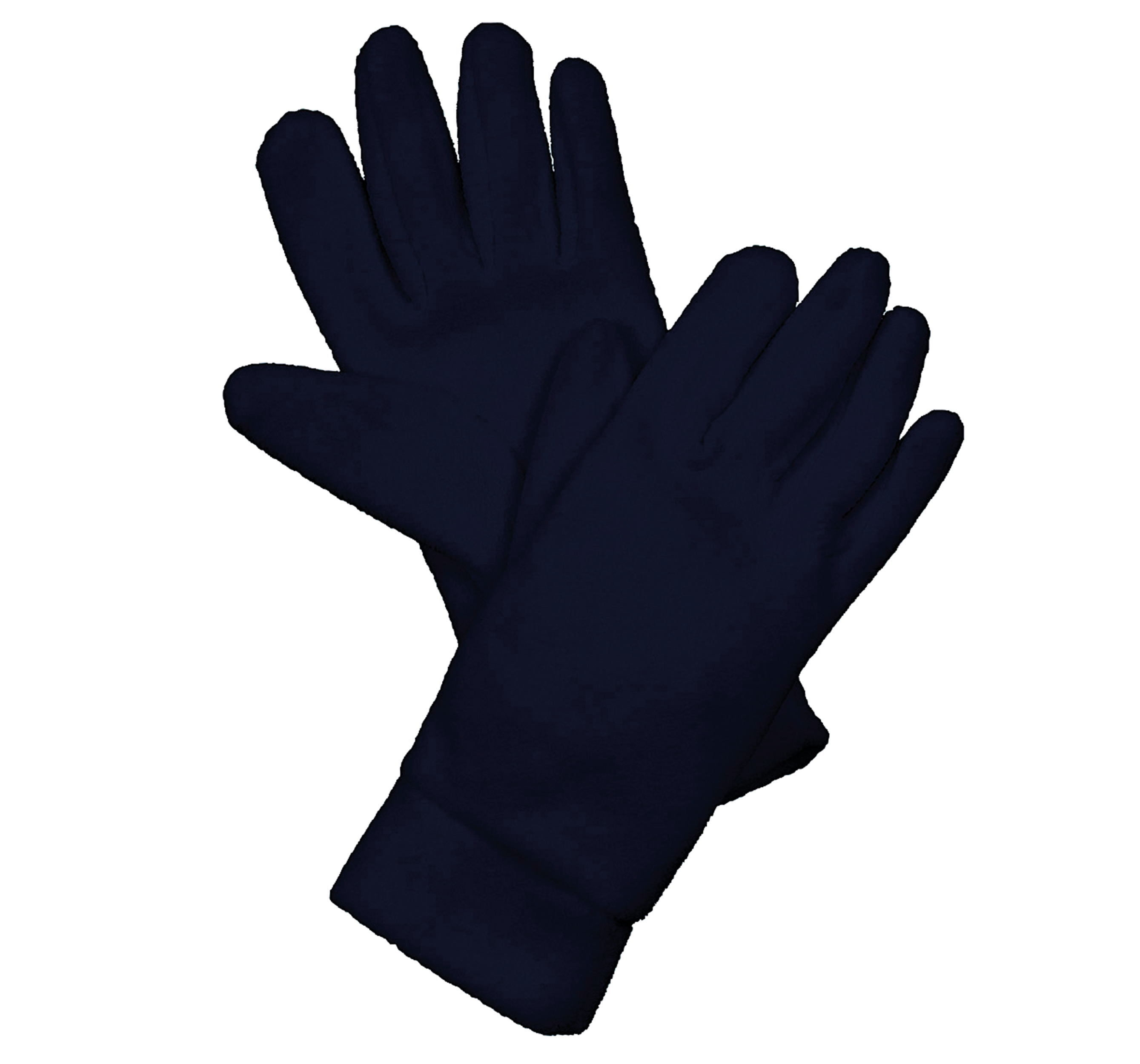 black Guantes polares