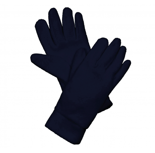 navy Guantes polares