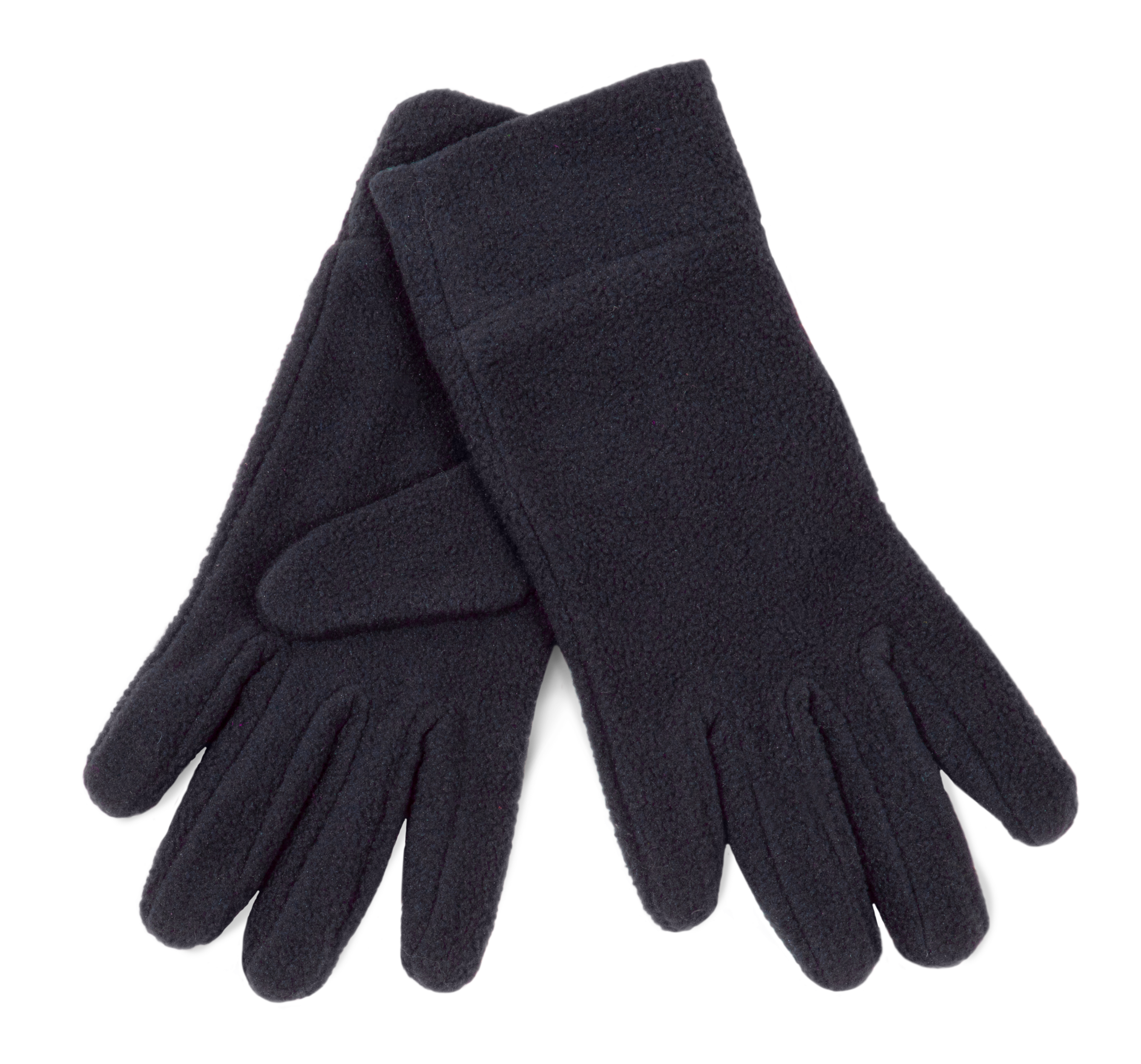 black Guantes de polar niños