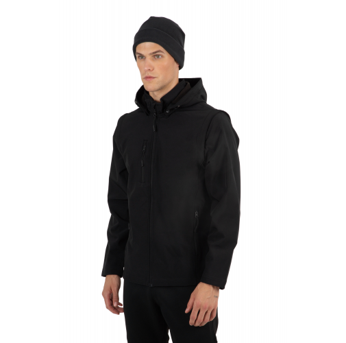 Gorro micropolar reciclado con dobladillo