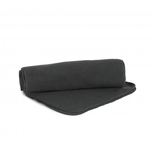 dark grey Bufanda de micropolar reciclado