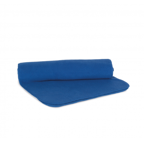 royal blue Bufanda de micropolar reciclado