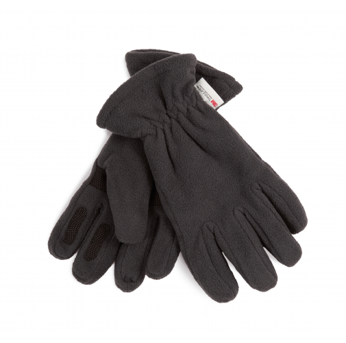 dark grey Guantes micropolar & thinsulate reciclado
