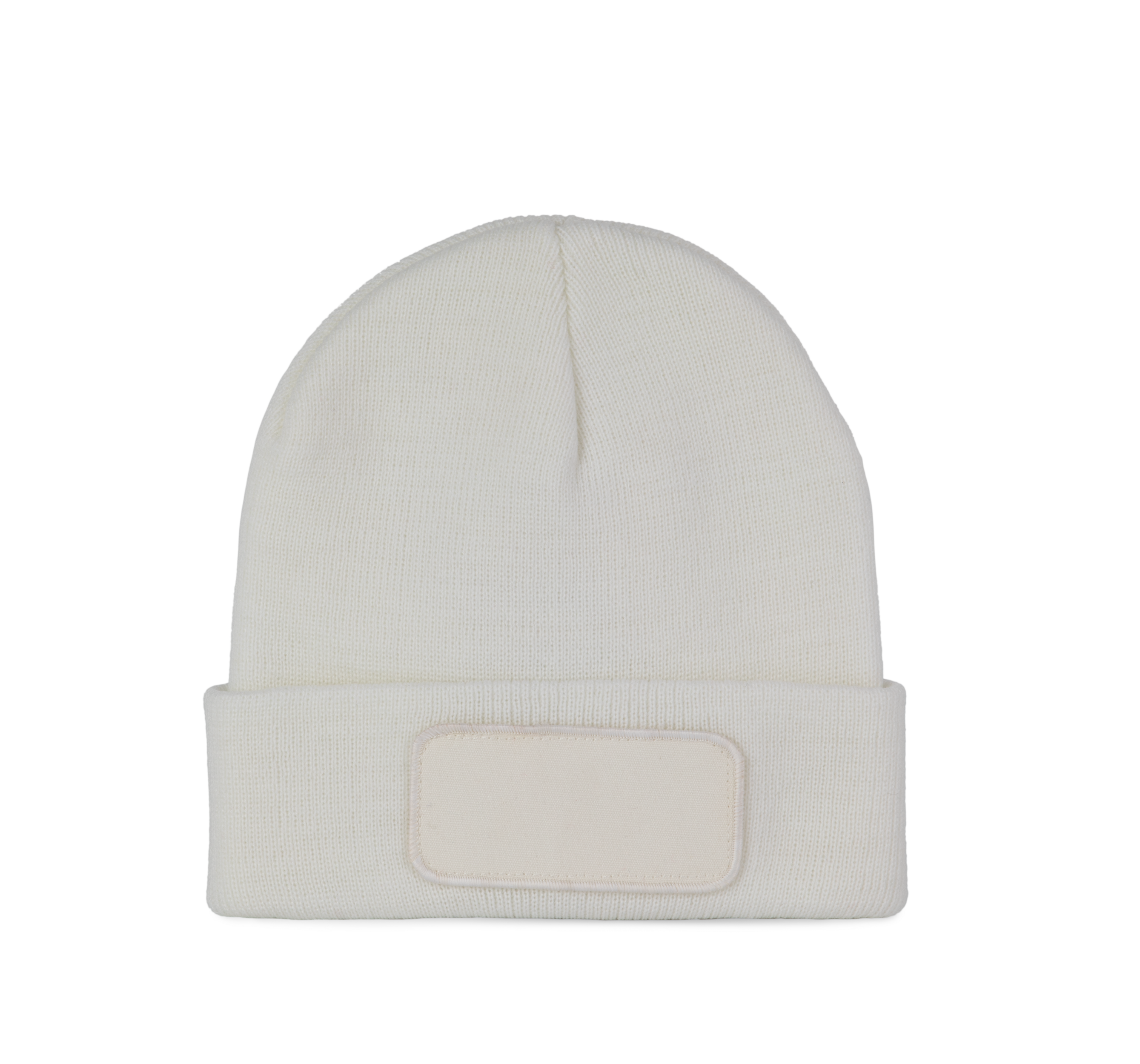 Gorro reciclado con parche