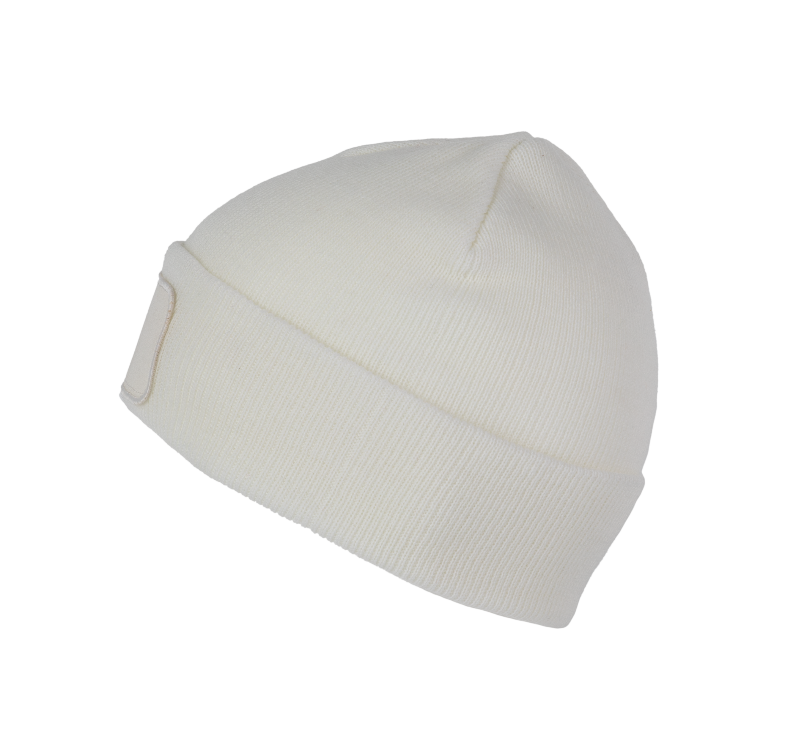 Gorro reciclado con parche