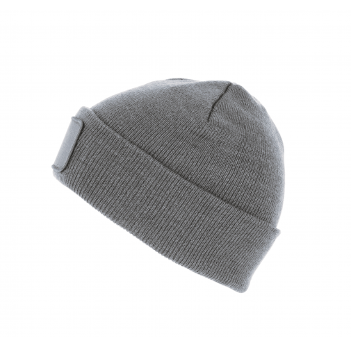 oxford grey Gorro reciclado con parche y forro Thinsulate™