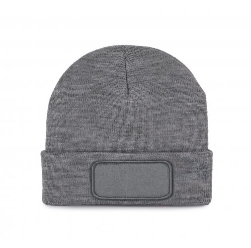 oxford grey Gorro reciclado con parche y forro Thinsulate™