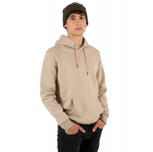 Gorro punto reciclado con dobladillo