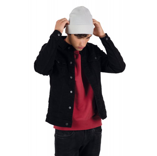 Gorro punto reciclado con forro