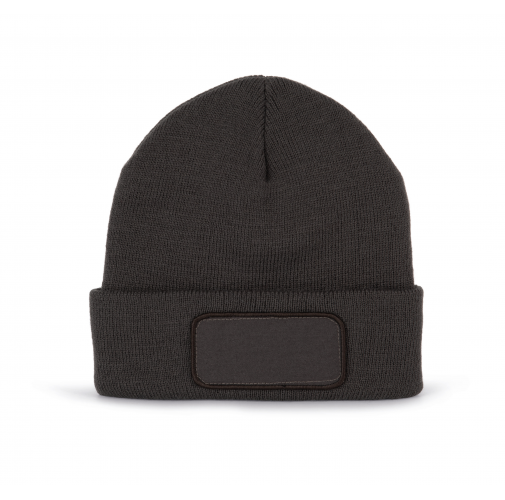 dark grey Gorro con parche y forro Thinsulate™