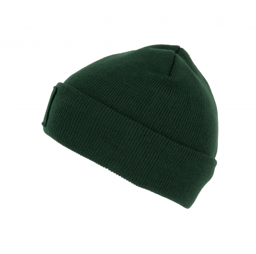 forest green Gorro con parche