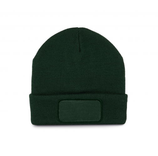 forest green Gorro con parche