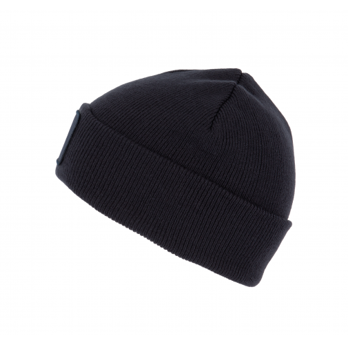 navy Gorro con parche