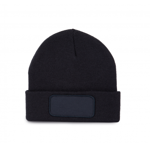 navy Gorro con parche
