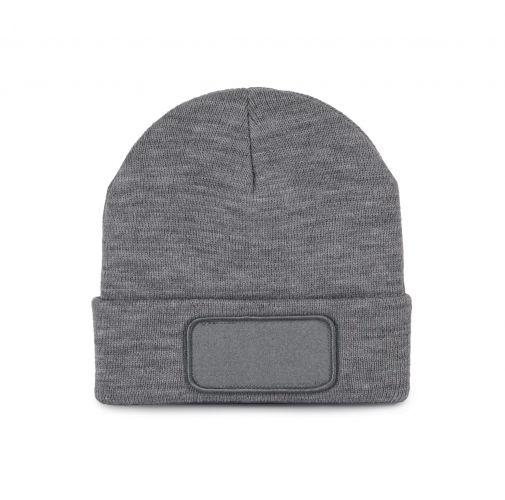 oxford grey Gorro con parche