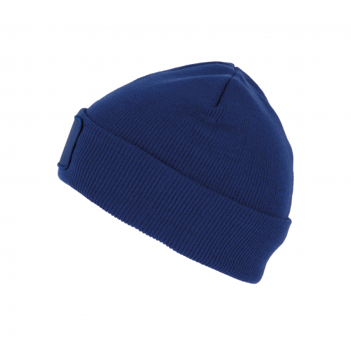 royal blue Gorro con parche