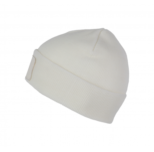 white Gorro con parche