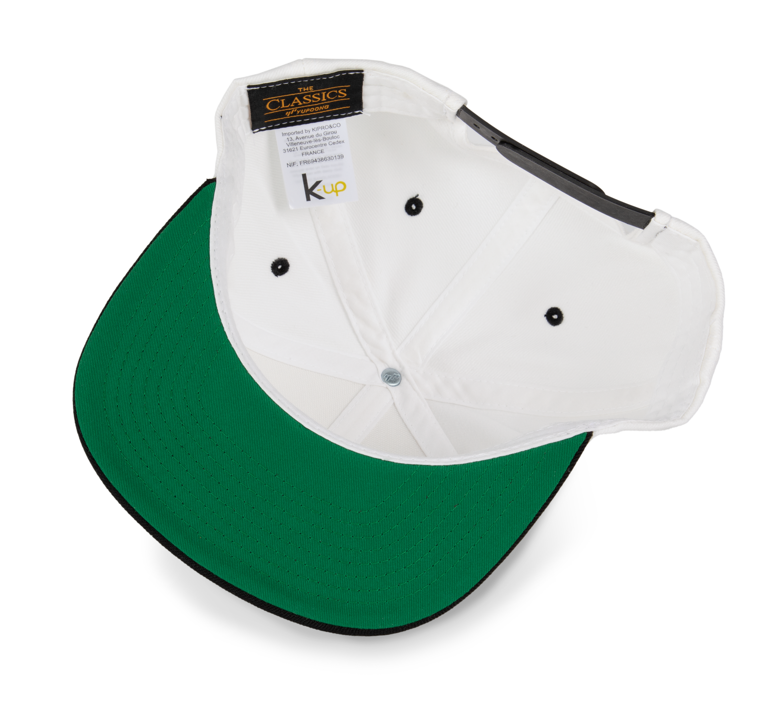 Gorra visera plana - 6 paneles