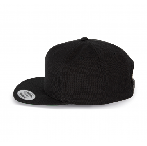 black Gorra visera plana - 6 paneles