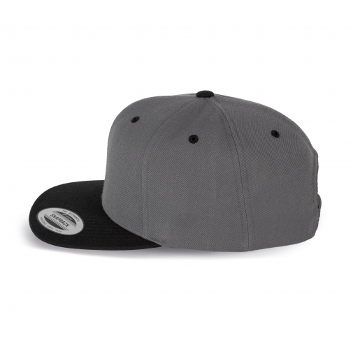 dark grey / black Gorra visera plana - 6 paneles