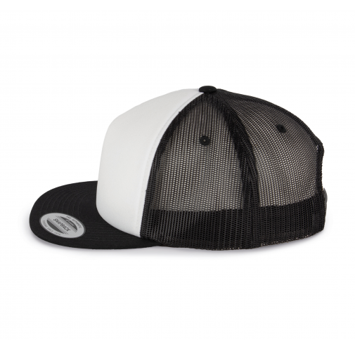 black / white Gorra Trucker clásica - 5 paneles