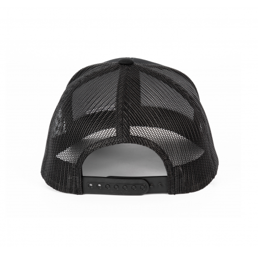 black Gorra Trucker modelo retro - 6 paneles