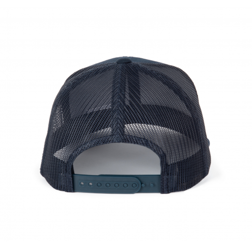 navy Gorra Trucker modelo retro - 6 paneles
