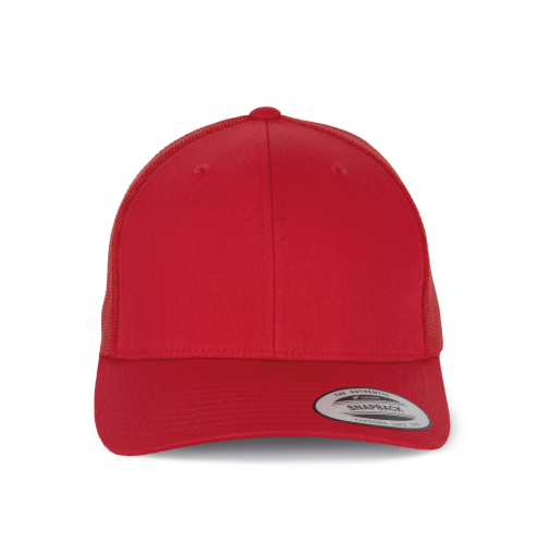 red Gorra Trucker modelo retro - 6 paneles
