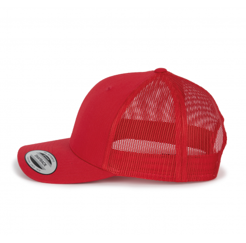 red Gorra Trucker modelo retro - 6 paneles