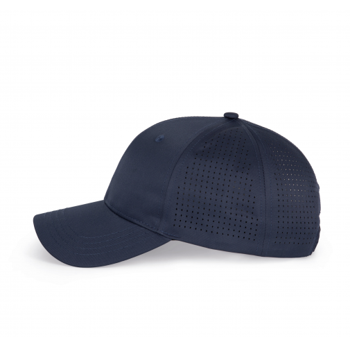 navy Gorra microperforada - 6 paneles