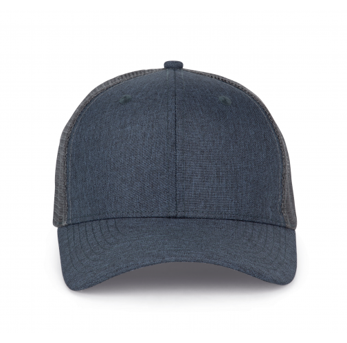 abyss blue heather Gorra trucker - 6 paneles