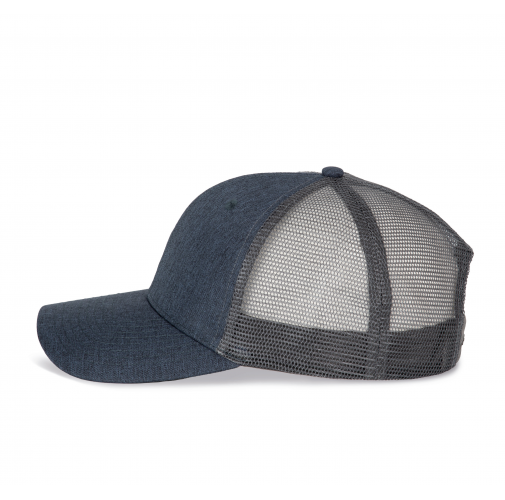 abyss blue heather Gorra trucker - 6 paneles