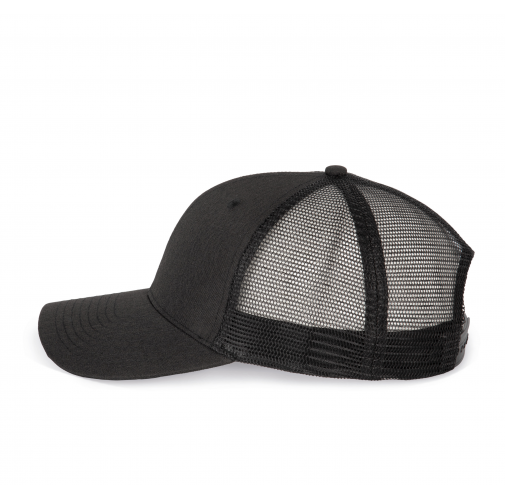 black Gorra trucker - 6 paneles