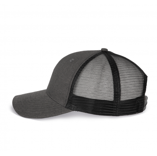 dark shadow heather Gorra trucker - 6 paneles