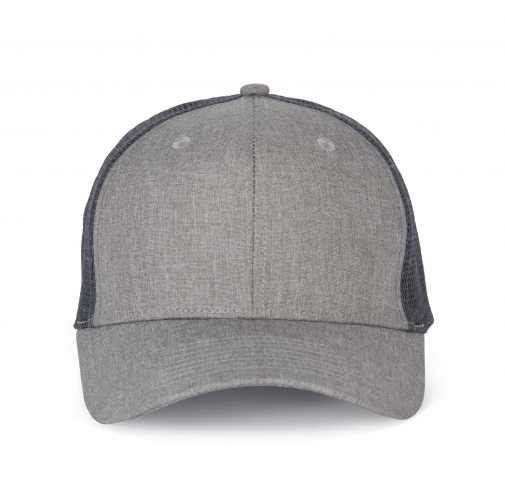 granite grey heather Gorra trucker - 6 paneles
