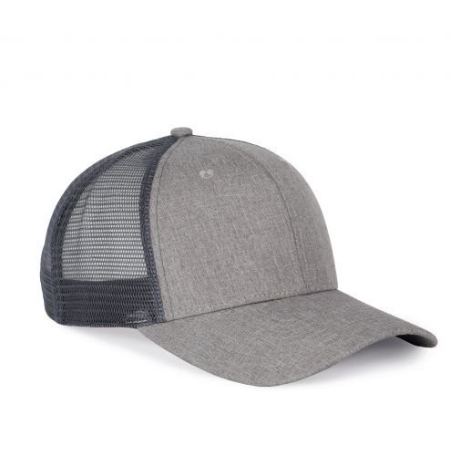 granite grey heather Gorra trucker - 6 paneles