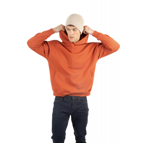 Gorro de canalé con dobladillo