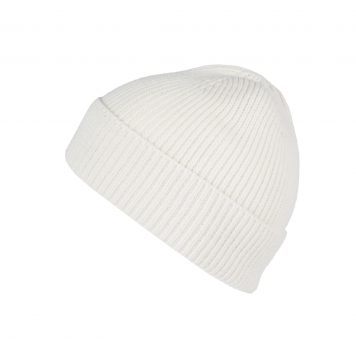 Gorro de canalé con dobladillo