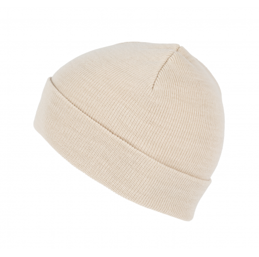 light sand Gorro de punto fino