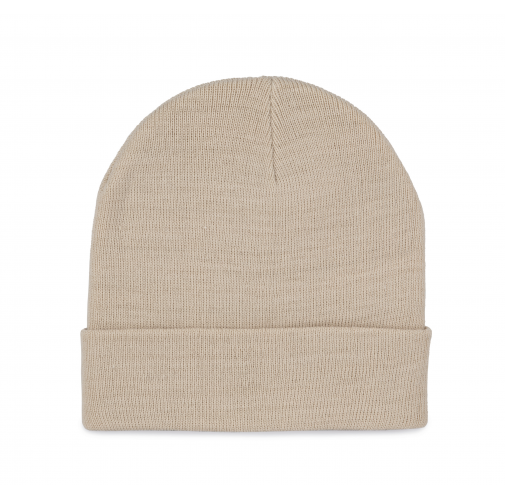 light sand Gorro de punto fino