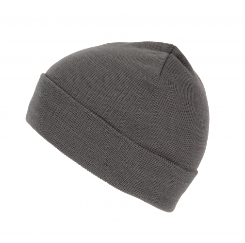 cement grey Gorro de punto fino