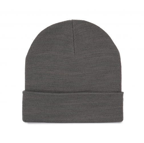 cement grey Gorro de punto fino