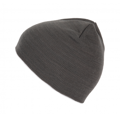 cement grey Gorro de punto fino