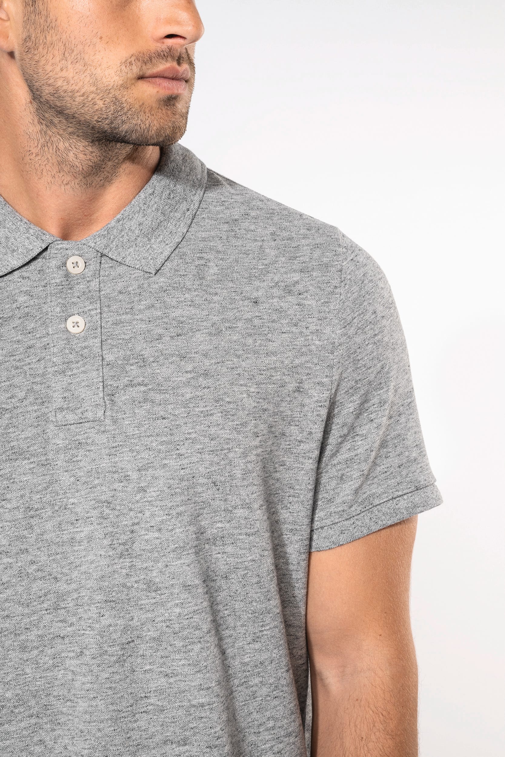 Polo vintage manga corta hombre