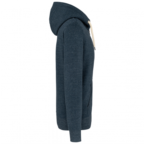 night blue heather Sudadera vintage - cremallera y capucha hombre