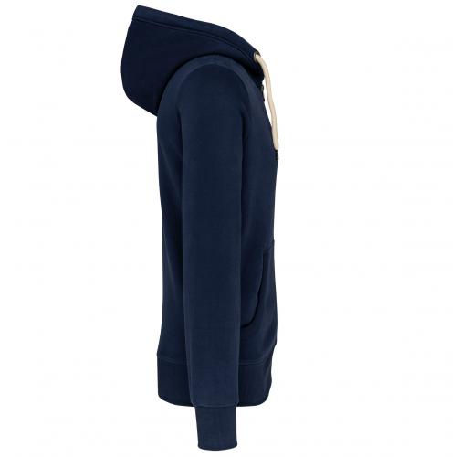 vintage navy Sudadera vintage - cremallera y capucha hombre
